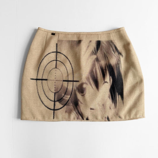 target practice mini skirt (s)