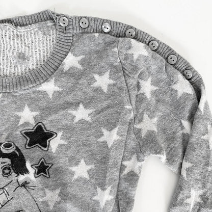 star girl cotton sweater (xs)