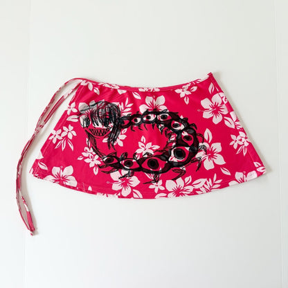 centipede girl vintage swim cover up (xs-m)