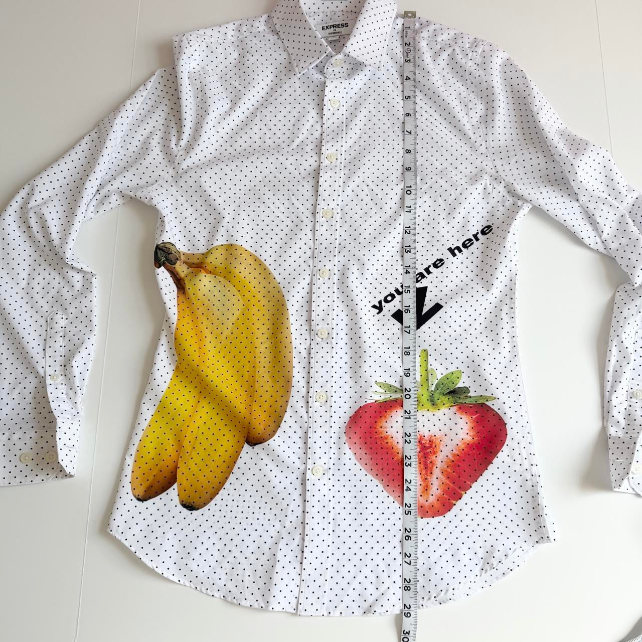 fruit polkadot shirt (men’s xs/s)