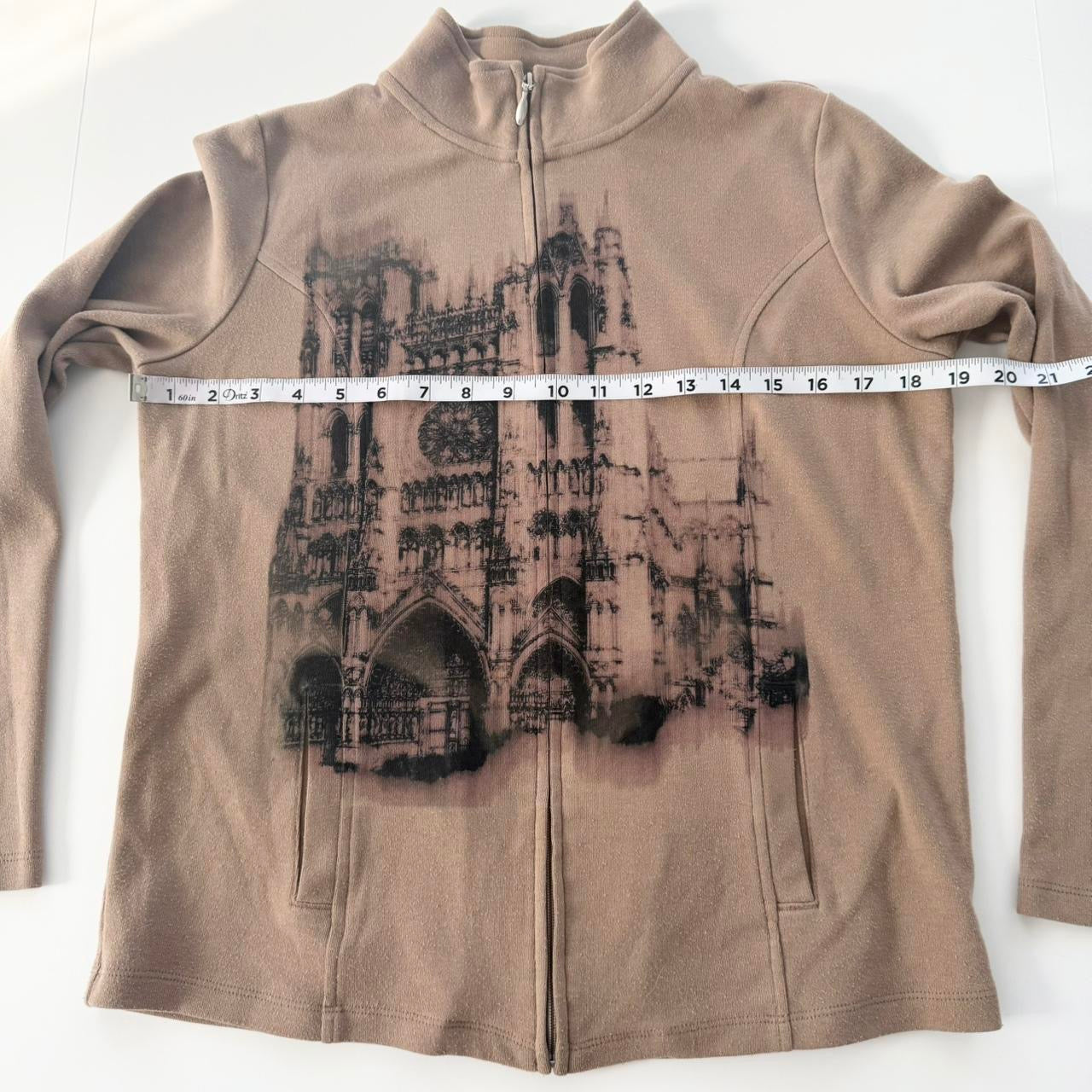 vkei cathedral zip up jacket (m)