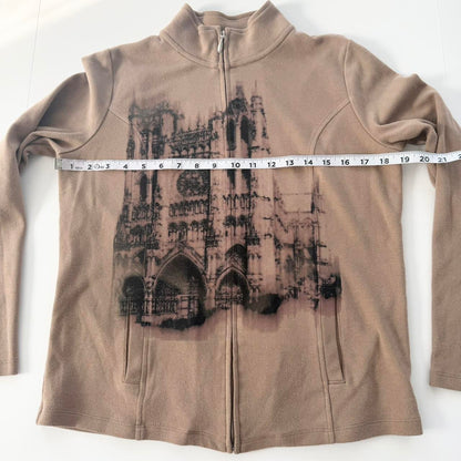 vkei cathedral zip up jacket (m)