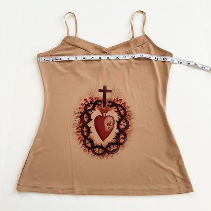 sacred heart vintage cami (m/l)