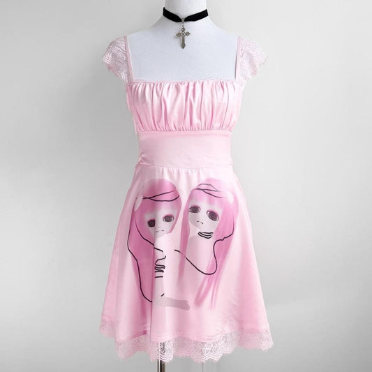 android twins corset mini dress (s)